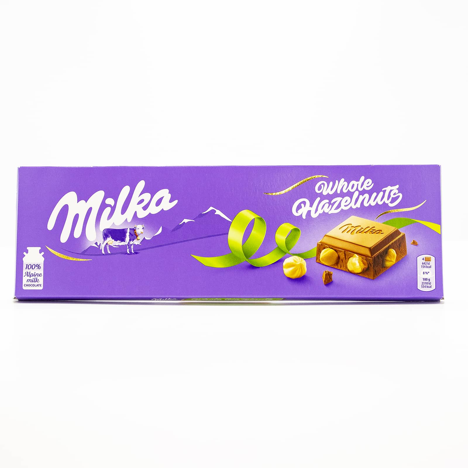 Milka Bütün Fındıklı Çikolata Barı Kutuda 250g