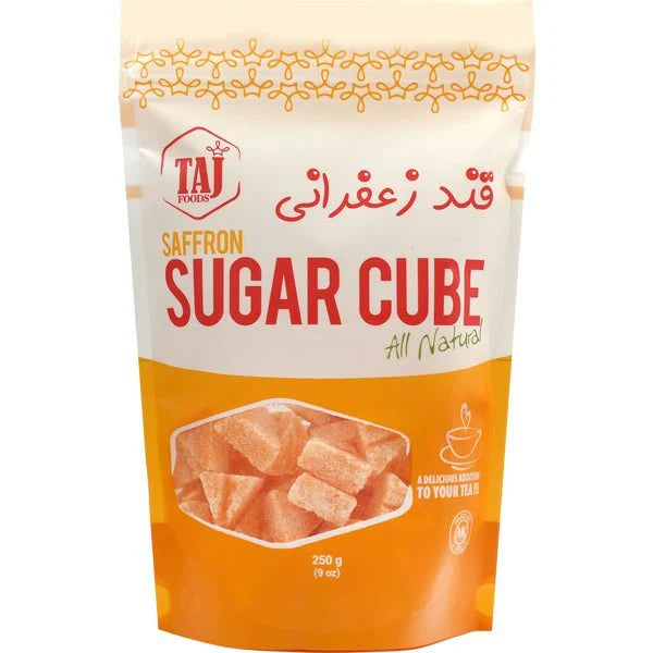 Taj Sugar Cubes With Saffron 9oz