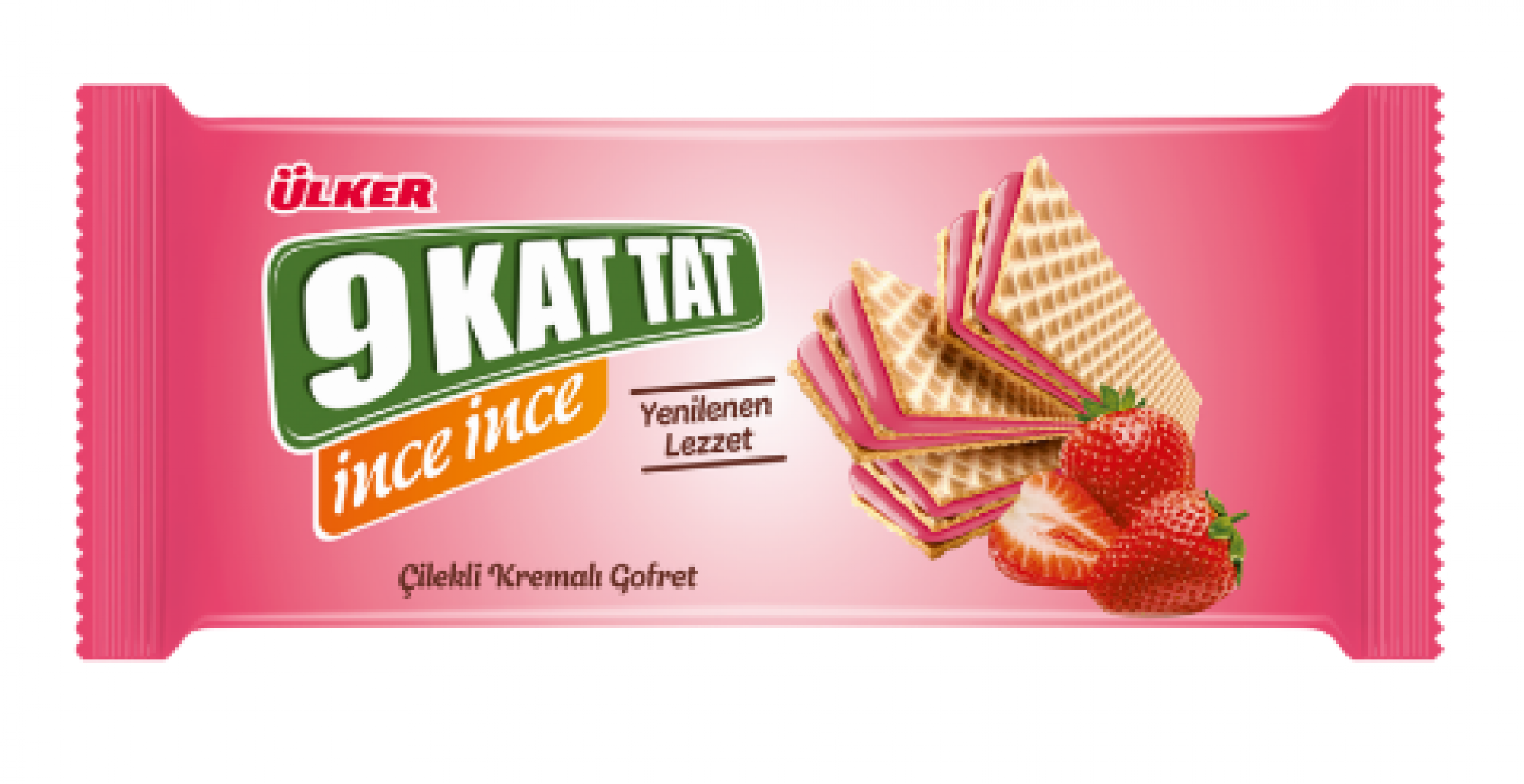 Ulker 9 Kat Thin Strawberry 114gr