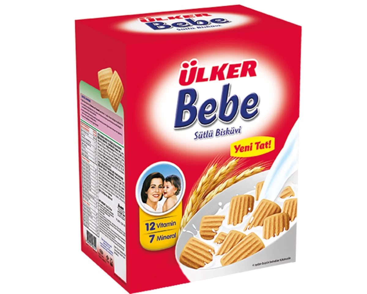 Ülker Sütlü Bebek Bisküvisi Kutu 800g