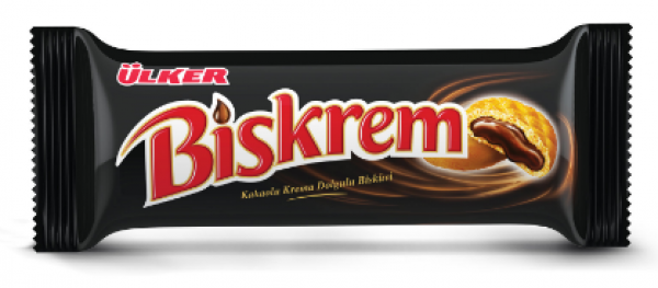 Ülker Biskrem Kakaolu Krema Dolgulu Bisküvi 100gr