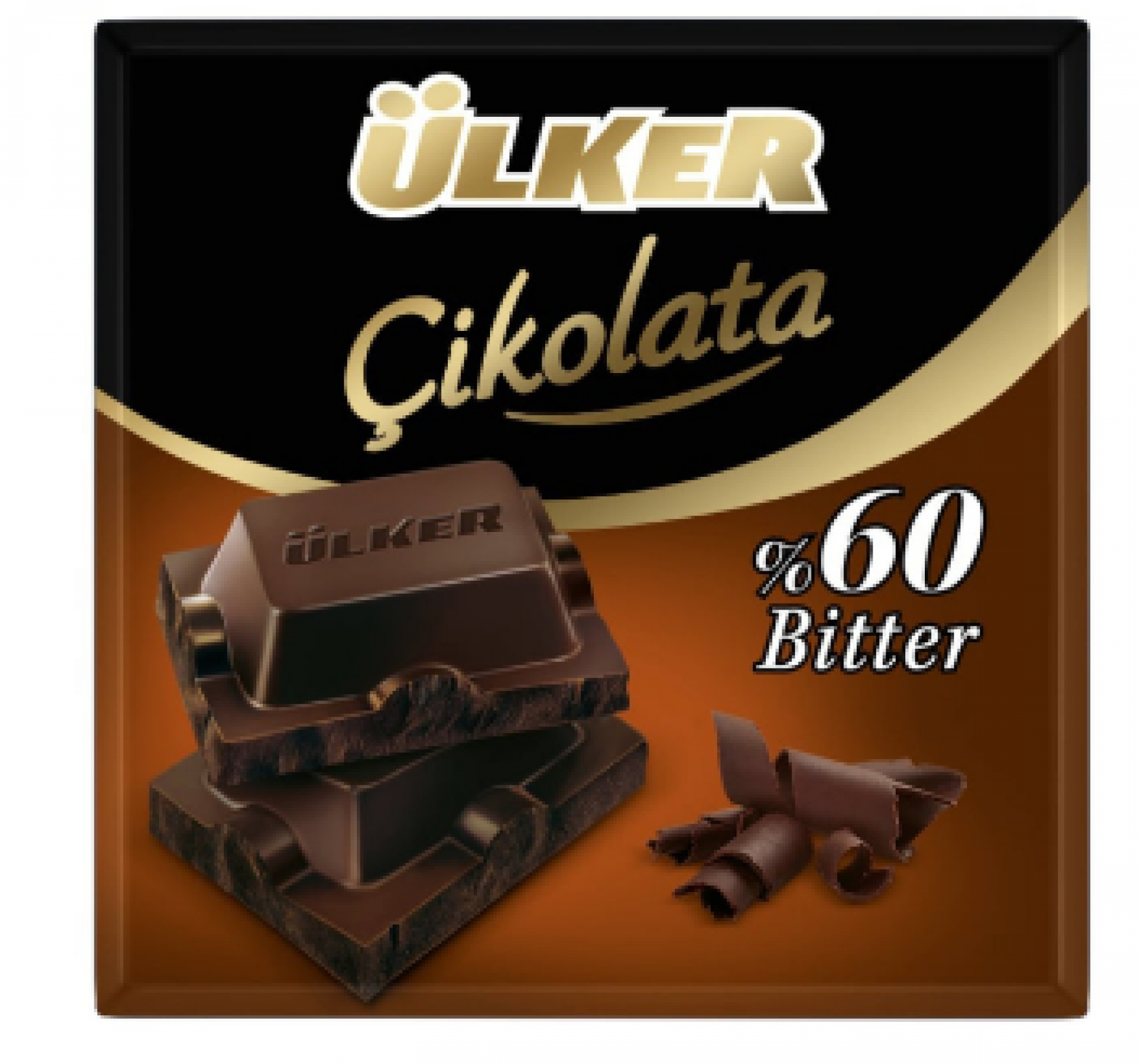 Ulker Bitter Square Chocolate 60gr