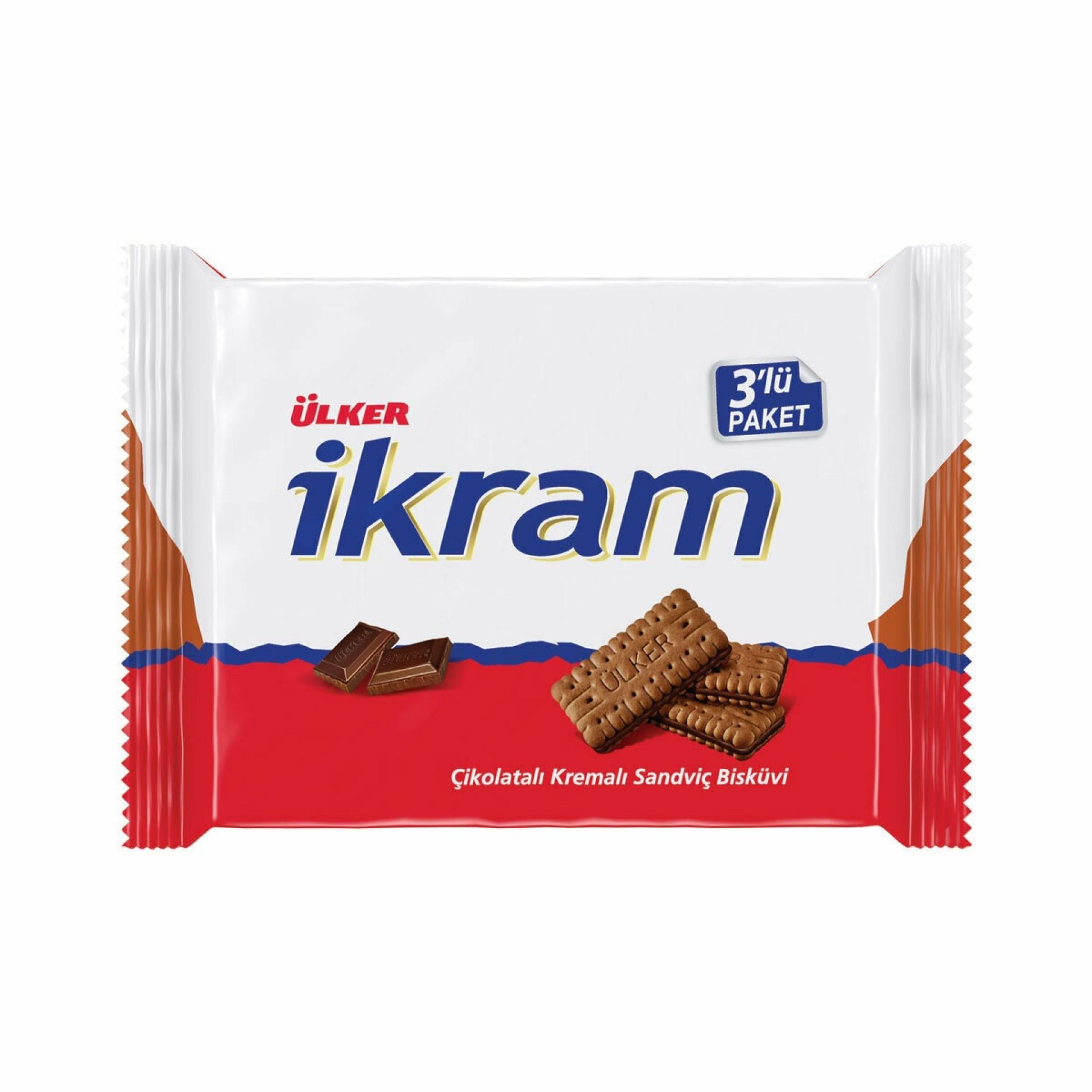Ulker Ikram Creamy Chocolate Triple 252gr
