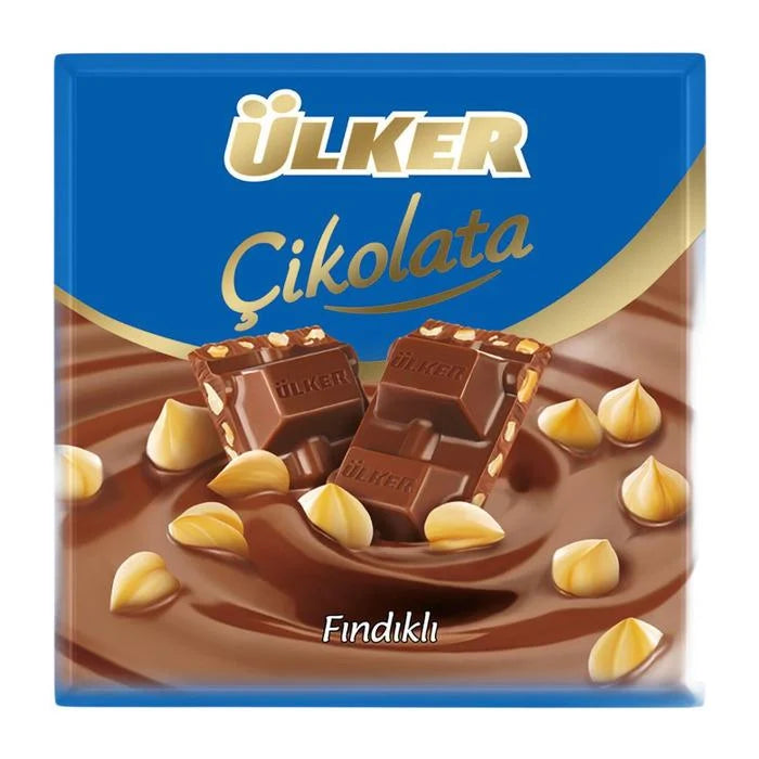 Ülker Kare Fındıklı Çikolata 60gr
