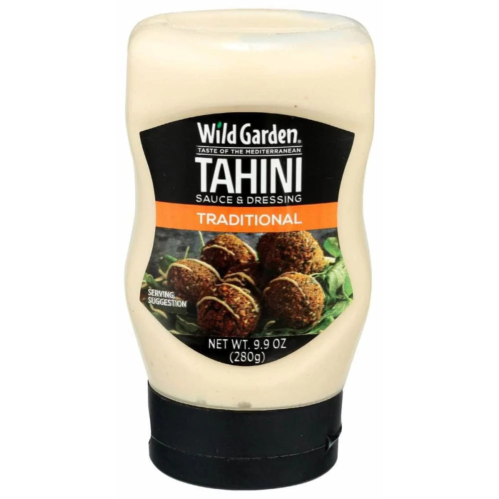 Wild Garden Traditional Tahini Sauce In Bottle 9.9oz