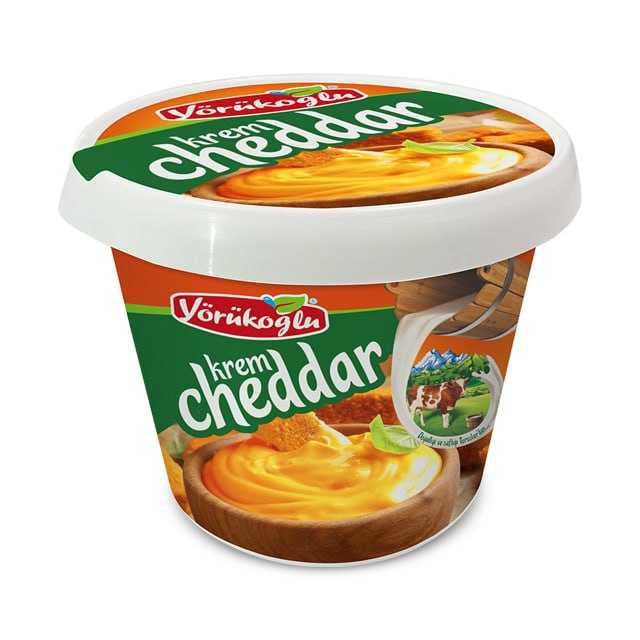 Yorukoglu Cheddar Cream Cheese 270gr