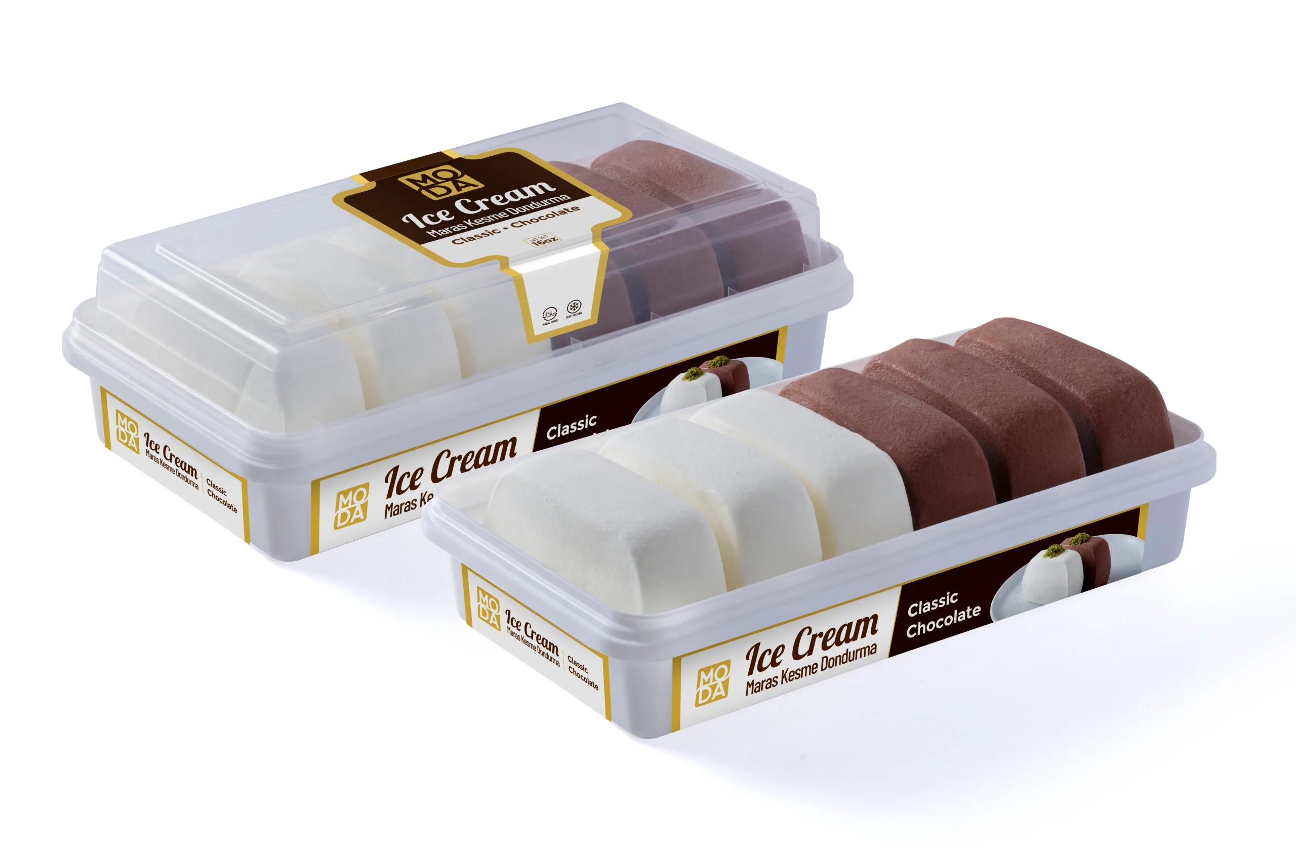 Moda Ice Cream Maras Kesme Classic & Chocolate 454gr