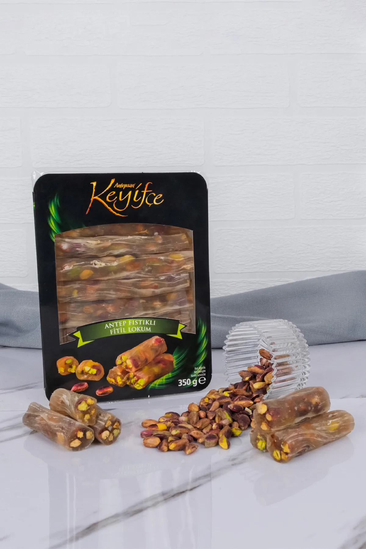 Keyifce Antep Fistikli Fitil Lokum 350gr