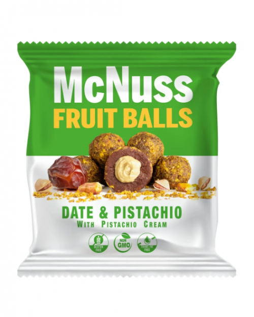Mc Nuss Fruit Balls Date & Pistachio 40gr