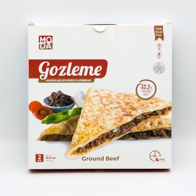 Moda Stuffed Flatbread With Ground Beef (2pcs) 15.5oz
