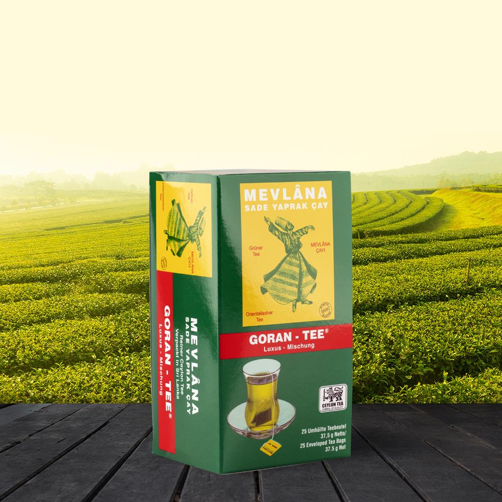 Mevlana Ceylon Green Tea Bags 75gr