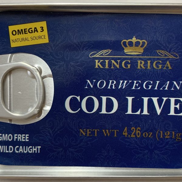 King Riga Cod Liver 121gr