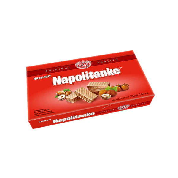 Kras Napolitanke Hazelnut 327gr