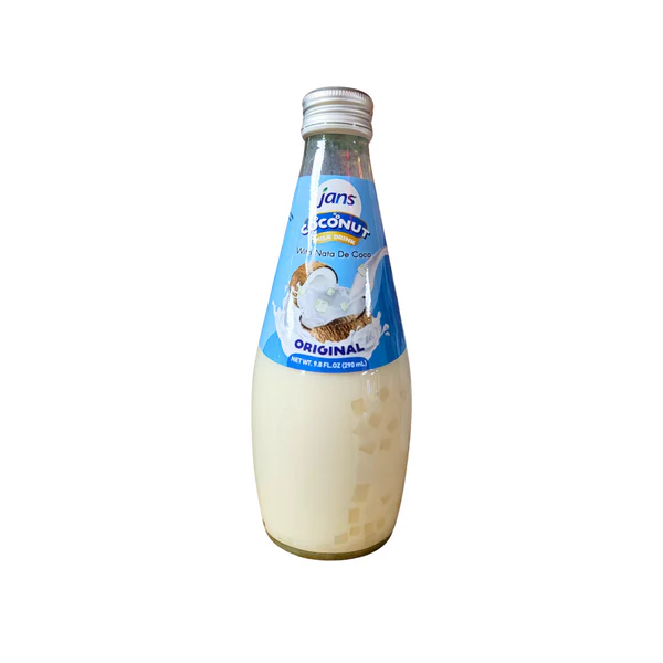 Jans Coconut Milk Drink With Nata De Coco 9.8oz