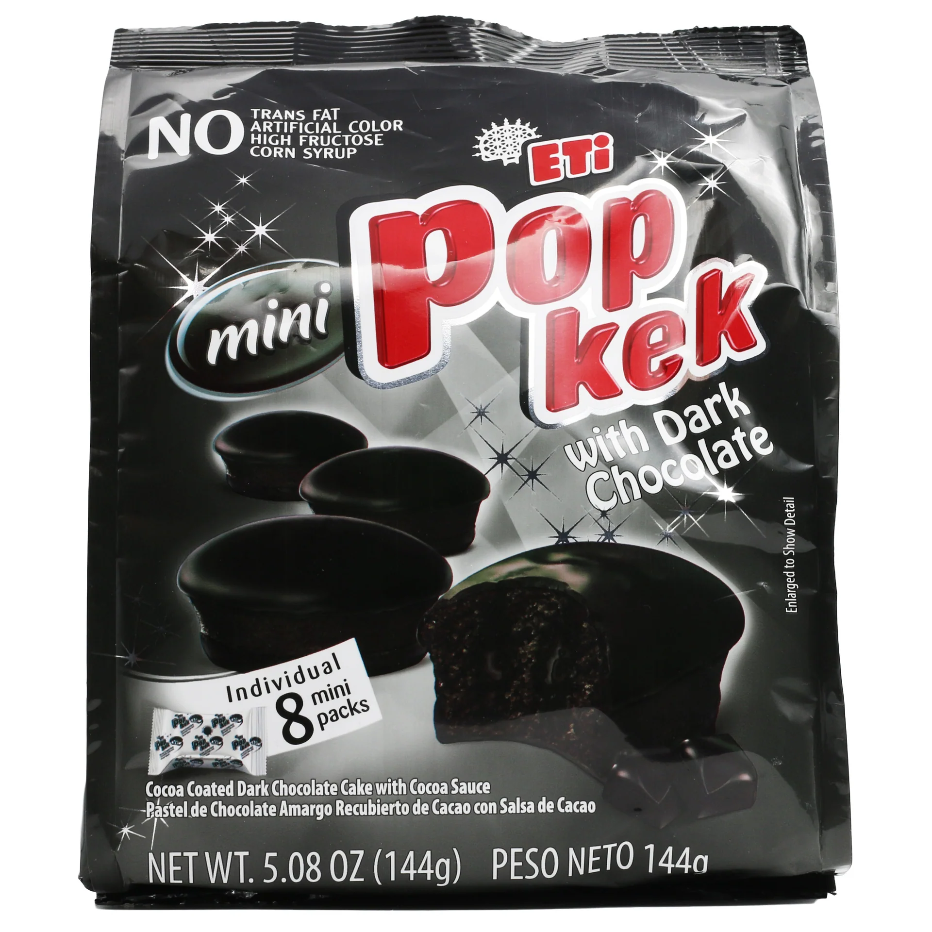 Eti Popkek Mini Dark Chocolate 144gr
