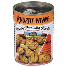 Kvuzat Yavne Cracked Olives (Spicy) 19oz