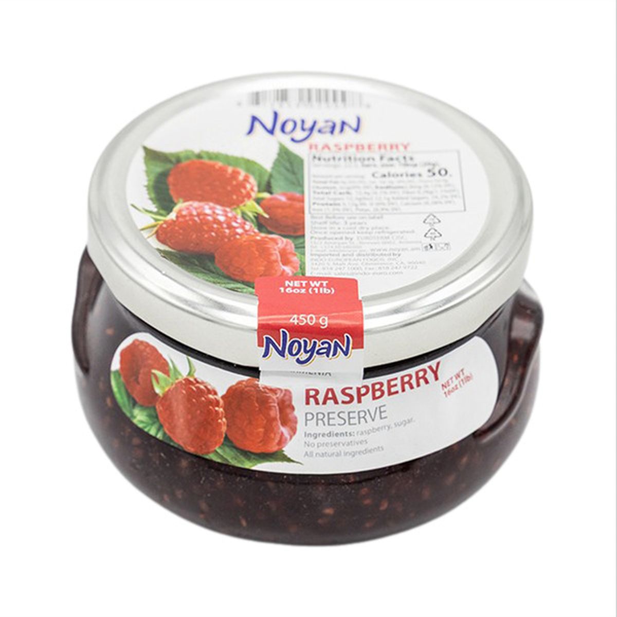 Noyan Raspberry Preserve 1lb