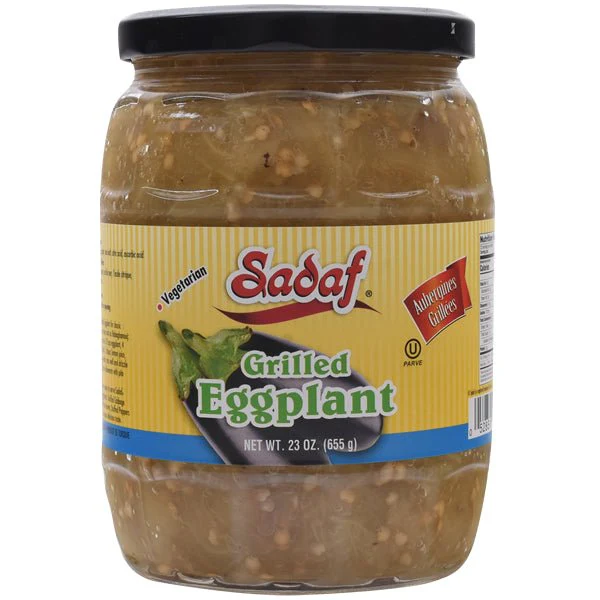 Sadaf Grilled Eggplant In Jar 23oz