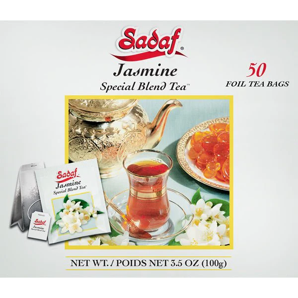 Sadaf Jasmine Special Blend Tea 50 T-Bag 100gr