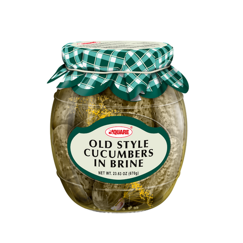 Old Style Cucumbers In Brine 740gr