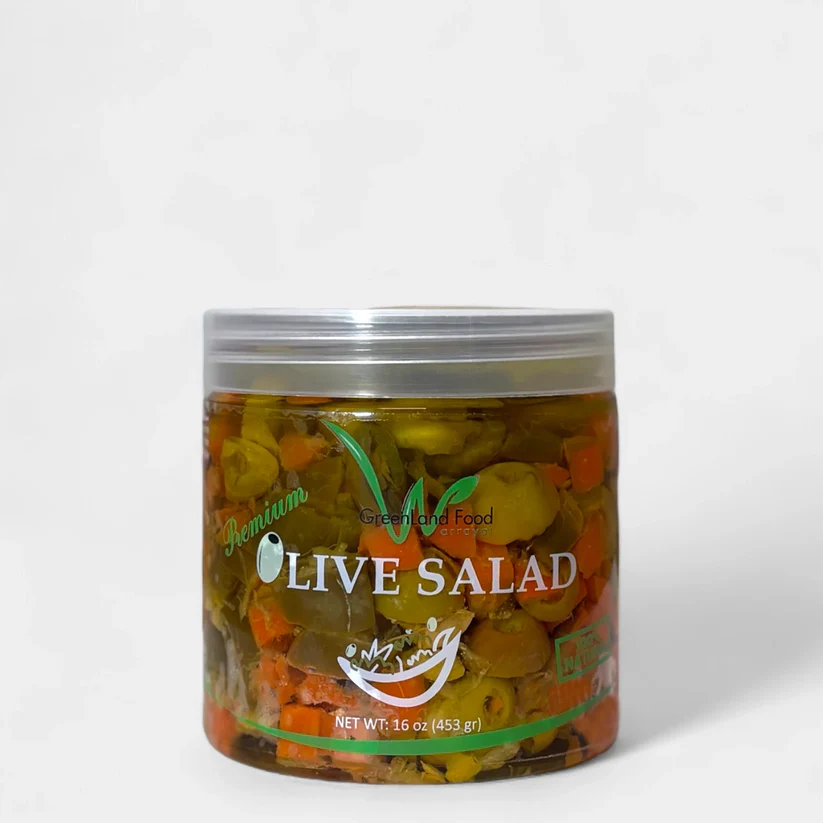 Green Land Olive Salad 16oz